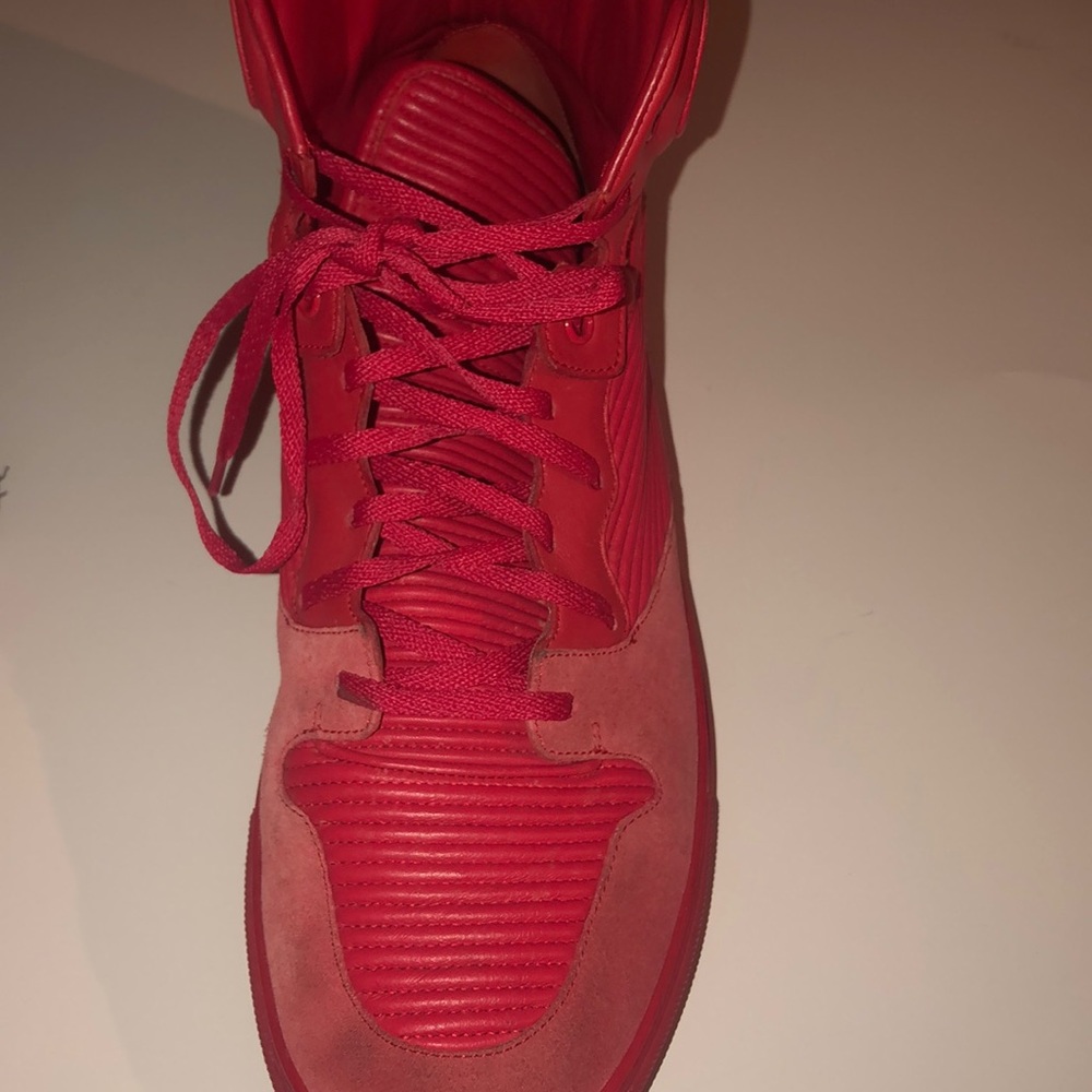Leather and suede Balenciaga high tops - Picture 2 of 5